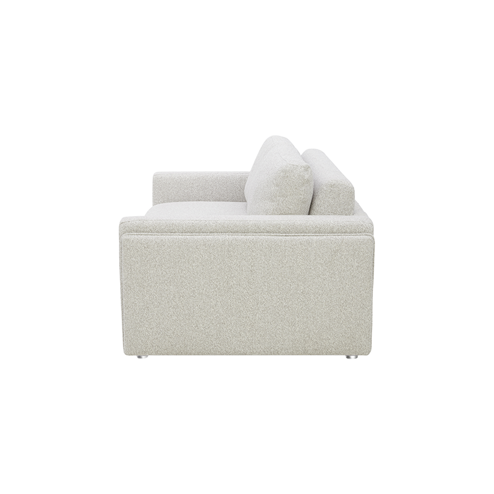 Sofa Bed in Greige with Stylish Minimalist Design