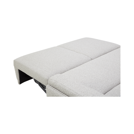 Sofa Bed in Greige with Stylish Minimalist Design