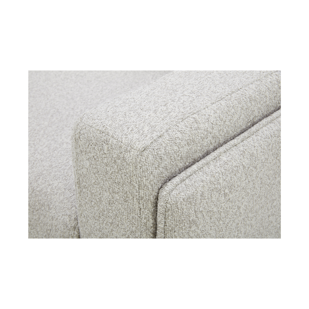 Sofa Bed in Greige with Stylish Minimalist Design