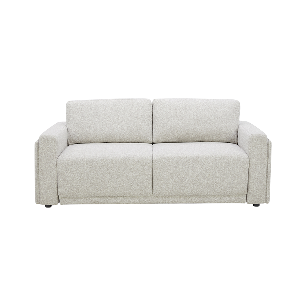 Sofa Bed in Greige with Stylish Minimalist Design