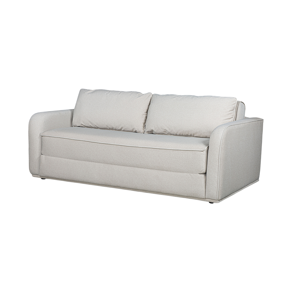 Sofa Bed Light Mocha with Modern Design