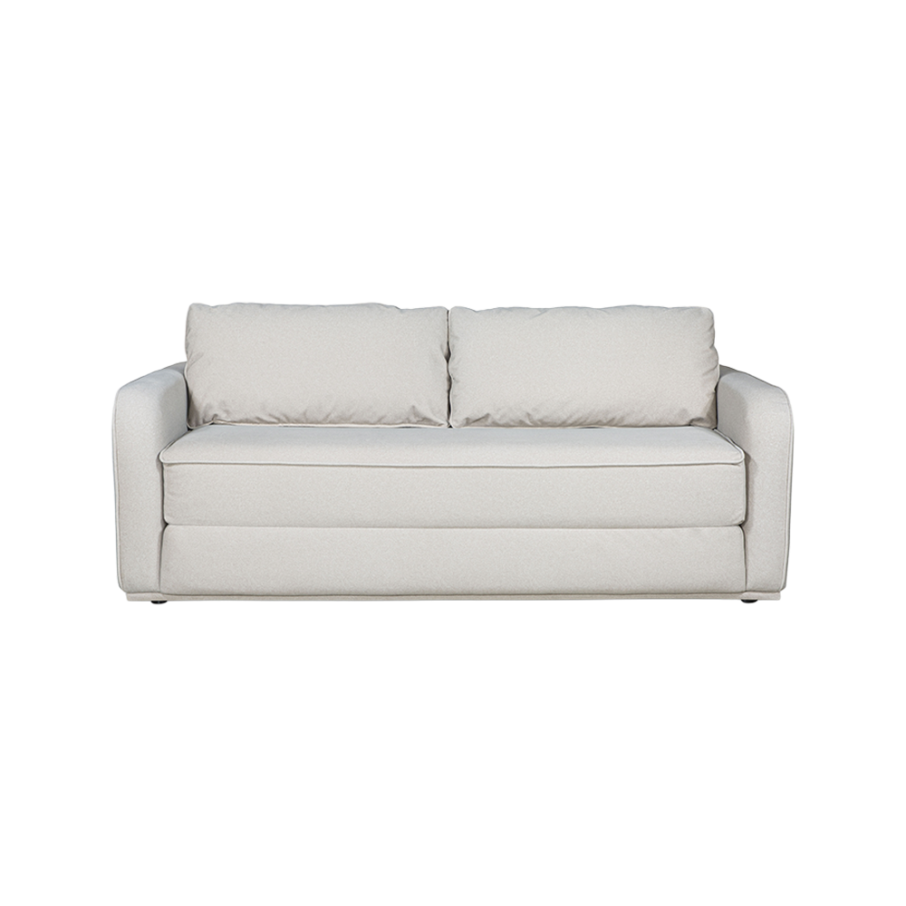 Sofa Bed Light Mocha with Modern Design