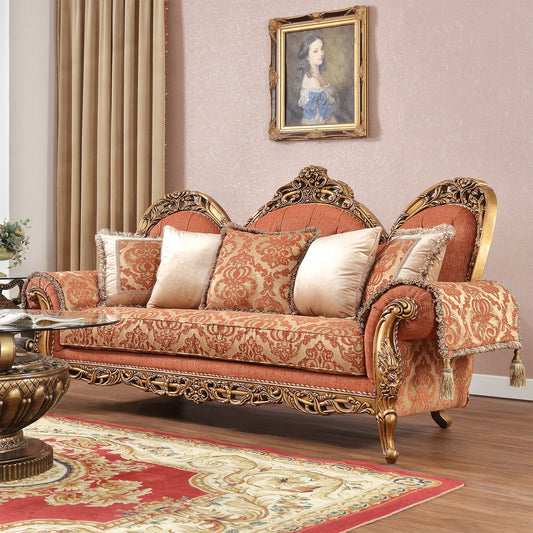 Mutsumi Sofa in Soft Fabric with Contemporary Design