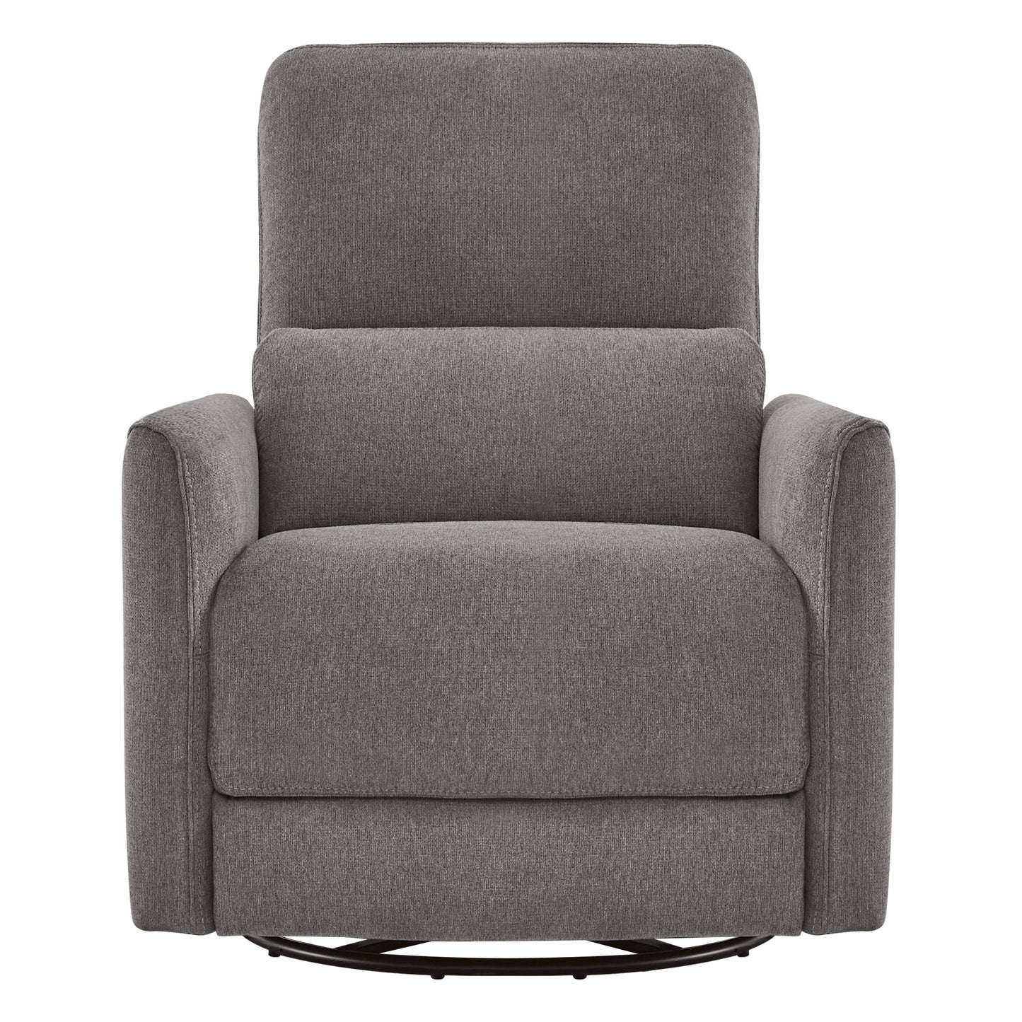 Modern Power Swivel Glider Recliner with Adjustable Headrest