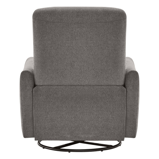 Modern Power Swivel Glider Recliner with Adjustable Headrest