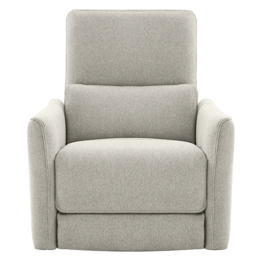 Modern Power Swivel Glider Recliner with Adjustable Headrest