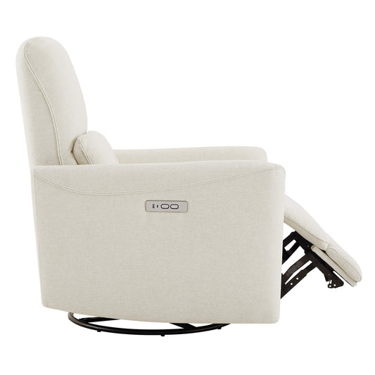 Swivel Nursery Glider Recliner with Power Recline