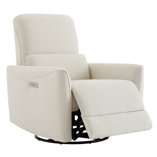 Swivel Nursery Glider Recliner with Power Recline