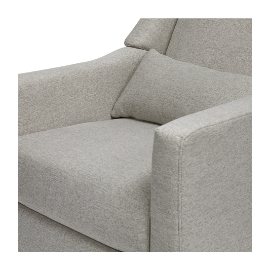 Recliner and Swivel Glider with USB Port in Kiwi Green