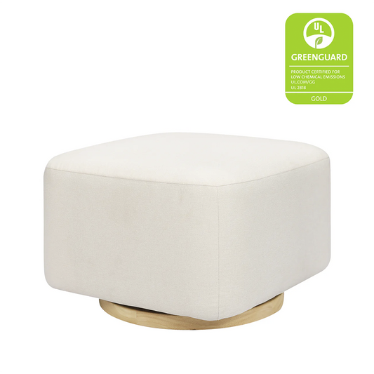 Gliding Ottoman in Kiwi Fabric