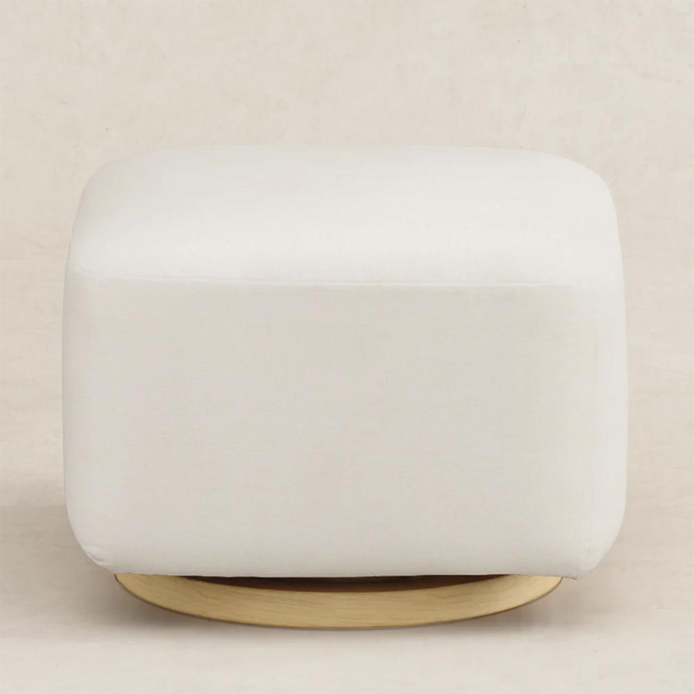 Gliding Ottoman in Kiwi Fabric