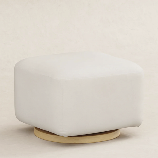 Gliding Ottoman in Kiwi Fabric