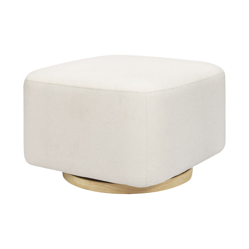 Gliding Ottoman in Kiwi Fabric