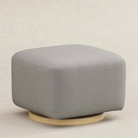 Gliding Ottoman in Kiwi Fabric