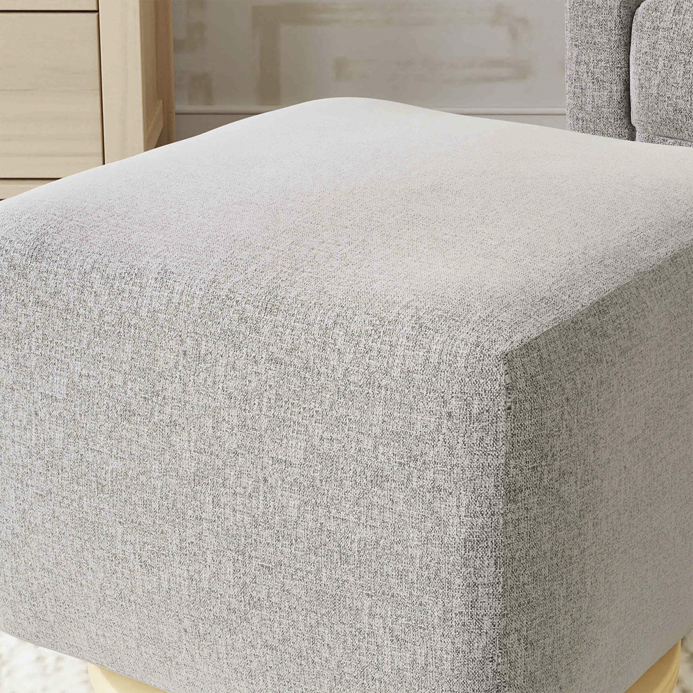 Gliding Ottoman in Kiwi Fabric