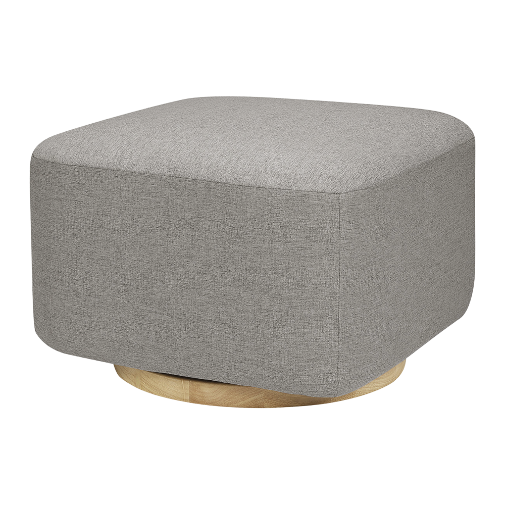 Gliding Ottoman in Kiwi Fabric