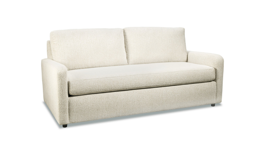 Briarwood Sofa in Rich Walnut Finish with Sleek Lines
