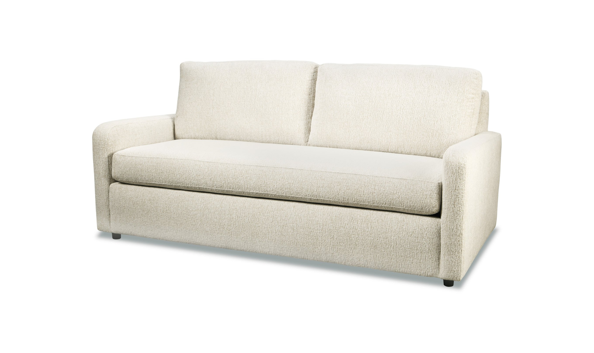 Briarwood Sofa in Rich Walnut Finish with Sleek Lines