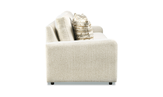 Briarwood Sofa in Rich Walnut Finish with Sleek Lines