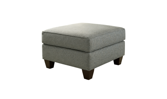 Delmont Sofa in Rich Fabric with Elegant Curved Arms