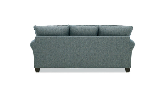 Norwood Sofa in Soft Fabric with Elegant Curved Arms
