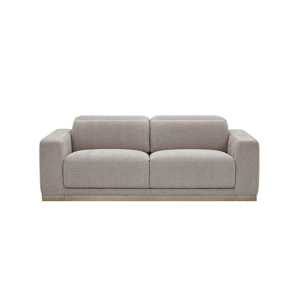 3 Seater Motion Sofa in Mushroom Taupe with Reclining Feature