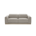 3 Seater Motion Sofa in Mushroom Taupe with Reclining Feature