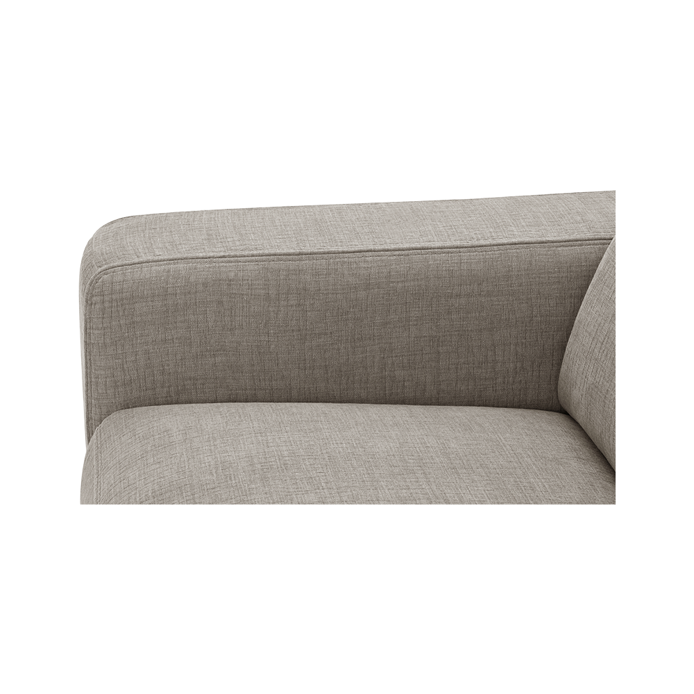 3 Seater Motion Sofa in Mushroom Taupe with Reclining Feature