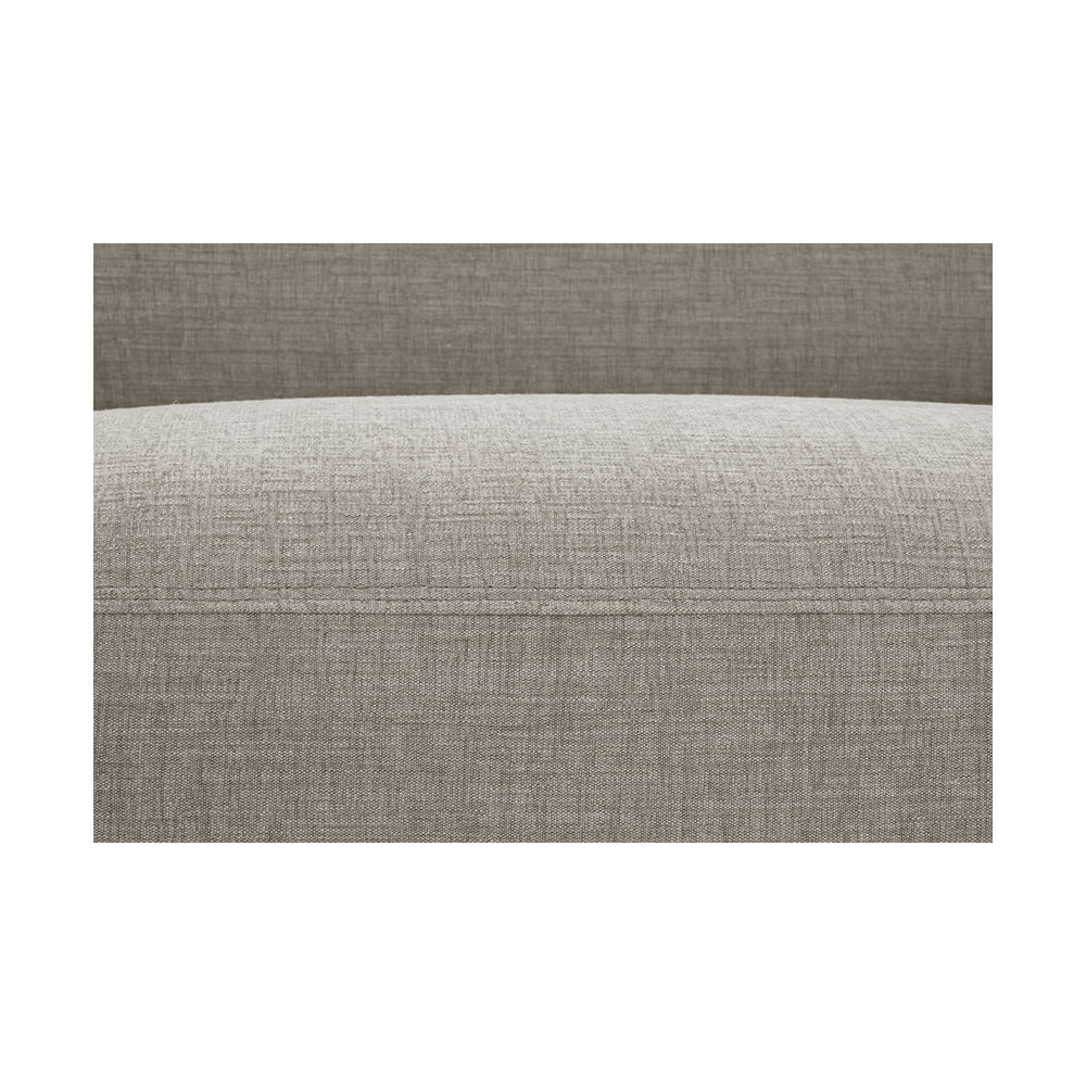 3 Seater Motion Sofa in Mushroom Taupe with Reclining Feature