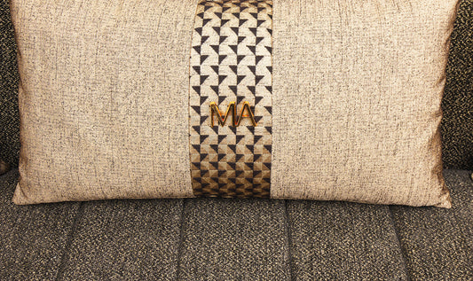 3 Seater Fabric Sofa with Pillow Arms in Lisbon Design