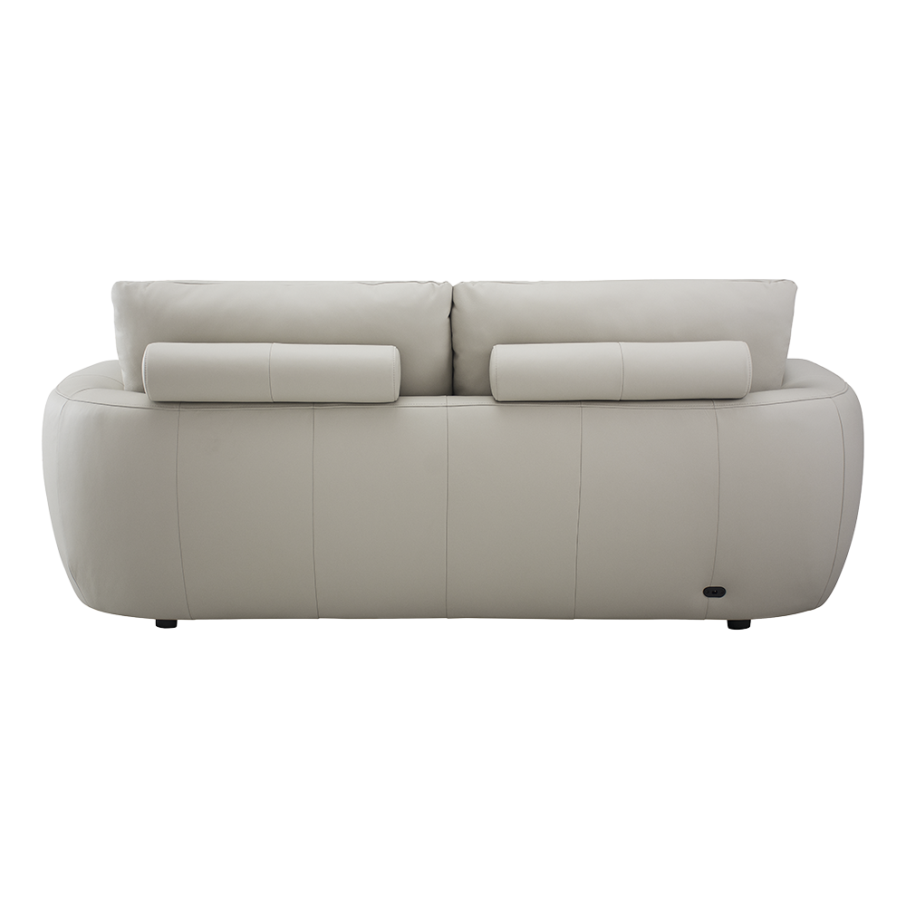3 Seater Motion Sofa in Alabaster Leather