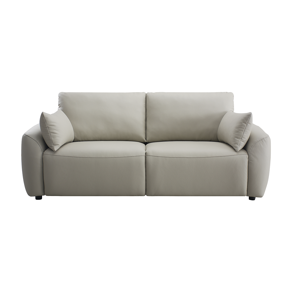 3 Seater Motion Sofa in Alabaster Leather