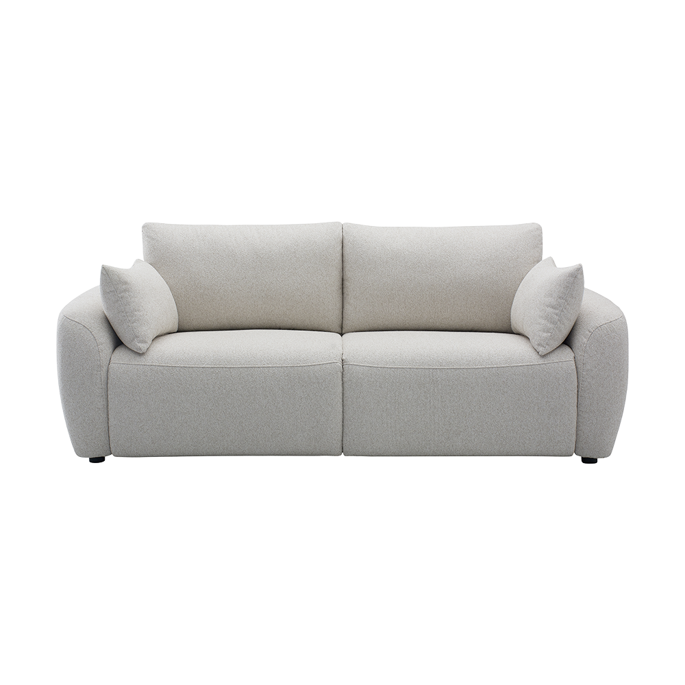 3 Seater Motion Sofa in Beige Fabric