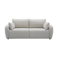 3 Seater Motion Sofa in Beige Fabric