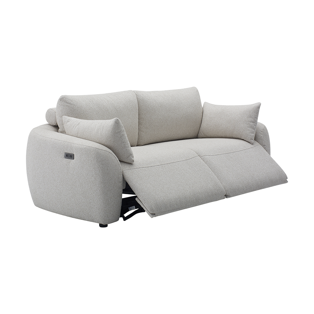 3 Seater Motion Sofa in Beige Fabric
