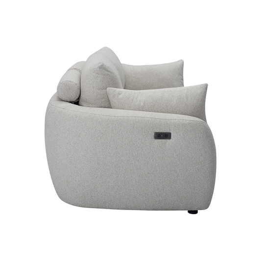 3 Seater Motion Sofa in Beige Fabric