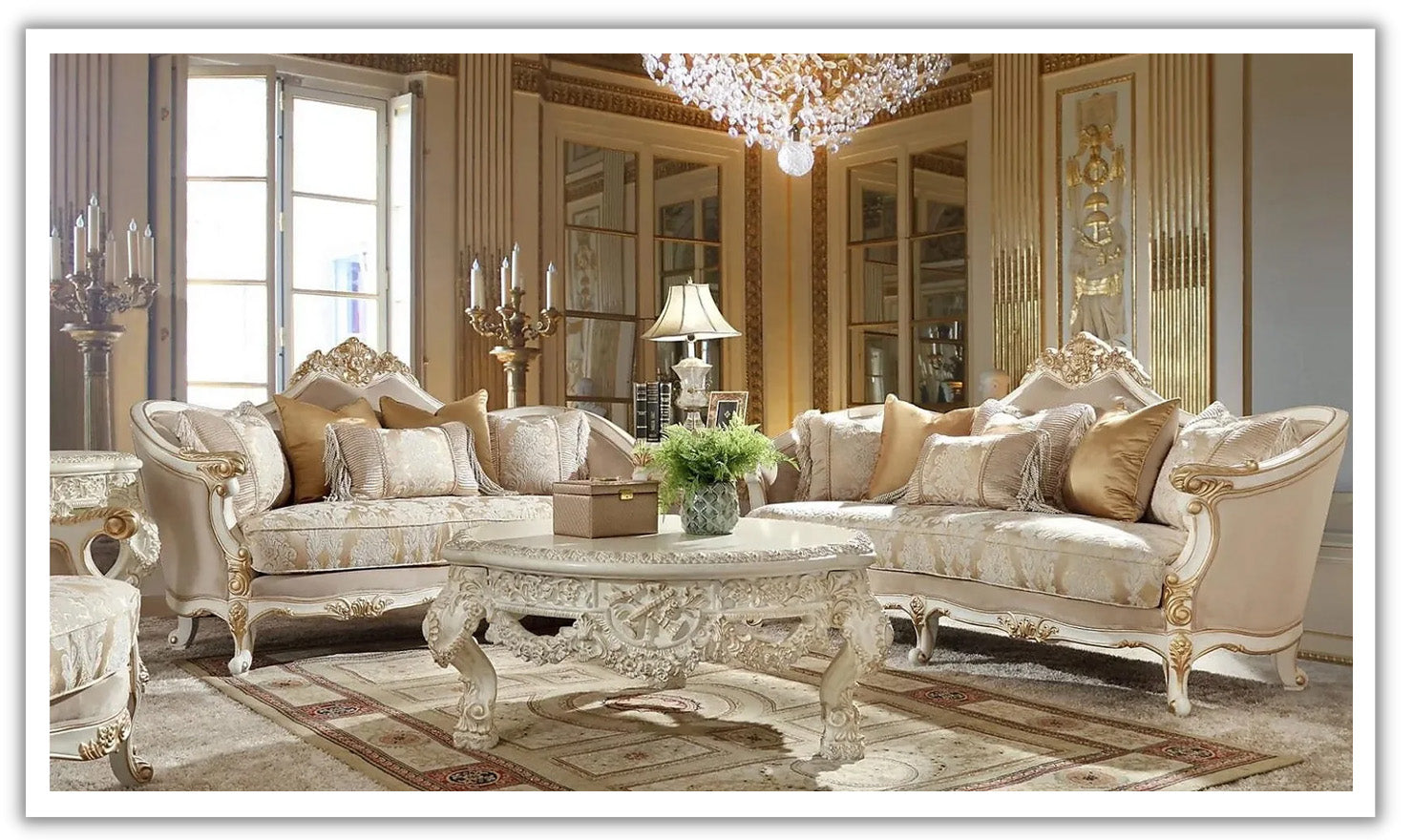 Mazie 3-Seater Sofa with Soft Fabric Upholstery