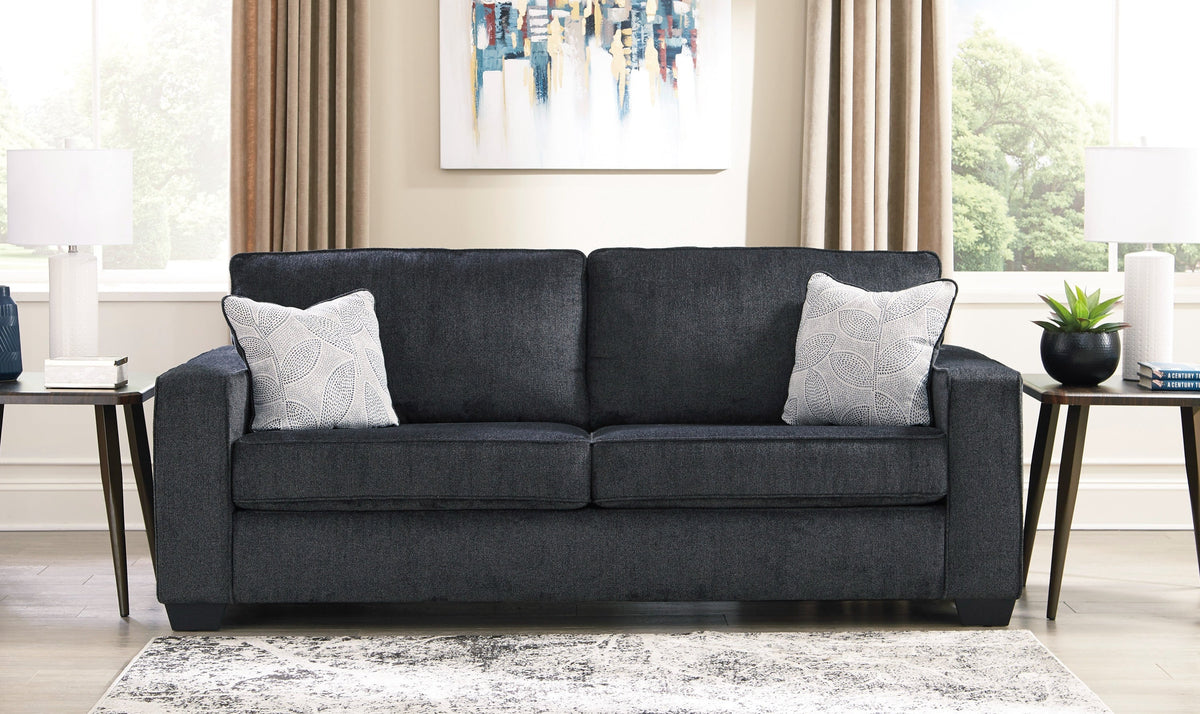 3-Seater Fabric Sofa with Track Arms in Modern Heritage Design