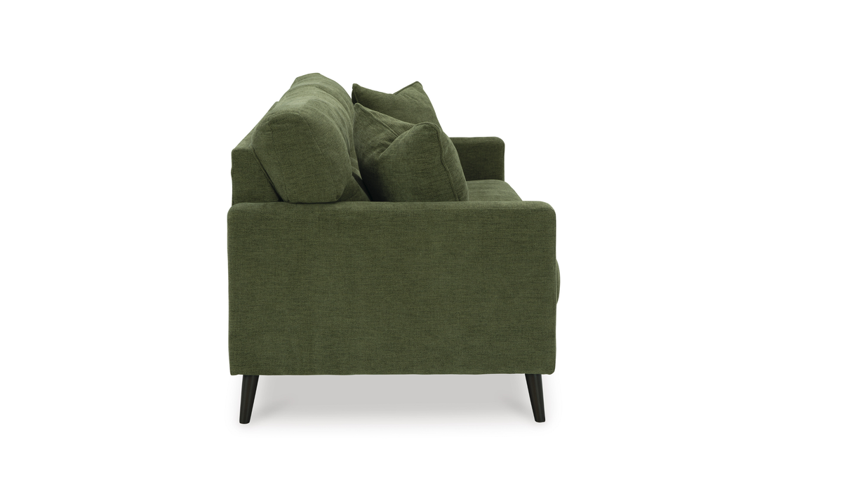Bixler 2-Seater Fabric Sofa with Tufted Back Design