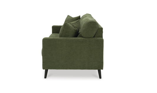 Bixler 2-Seater Fabric Sofa with Tufted Back Design