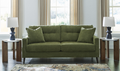 Bixler 2-Seater Fabric Sofa with Tufted Back Design