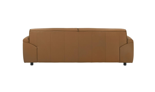 Leather Buxton Sofa with Wide Track Arms and Modern Design