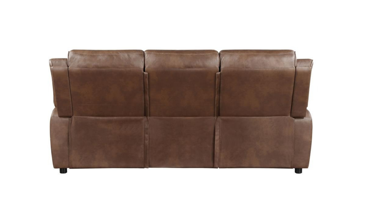 Fabric 3-Seater Sofa with Padded Arms in Modern Heritage Design