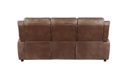 Fabric 3-Seater Sofa with Padded Arms in Modern Heritage Design