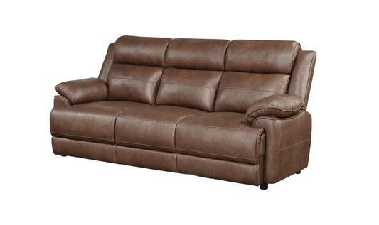 Fabric 3-Seater Sofa with Padded Arms in Modern Heritage Design