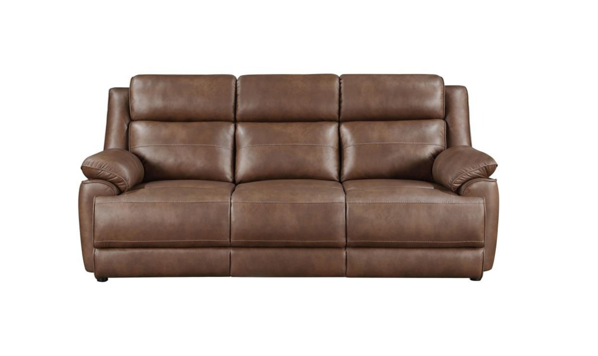 Fabric 3-Seater Sofa with Padded Arms in Modern Heritage Design