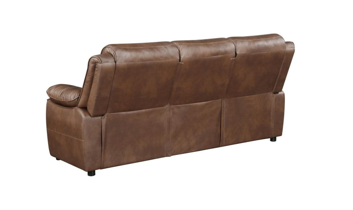 Fabric 3-Seater Sofa with Padded Arms in Modern Heritage Design