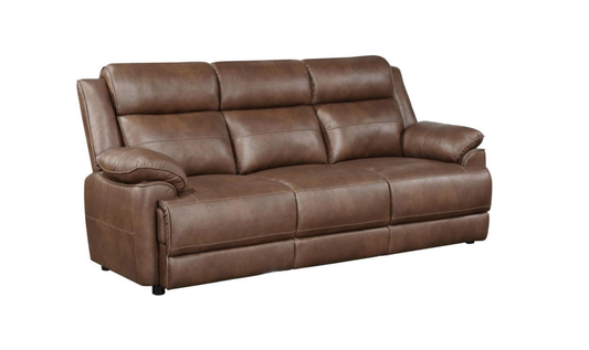 Fabric 3-Seater Sofa with Padded Arms in Modern Heritage Design