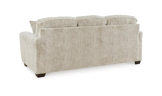 3-Seater Fabric Sofa with Cushion Arms and Modern Heritage Design