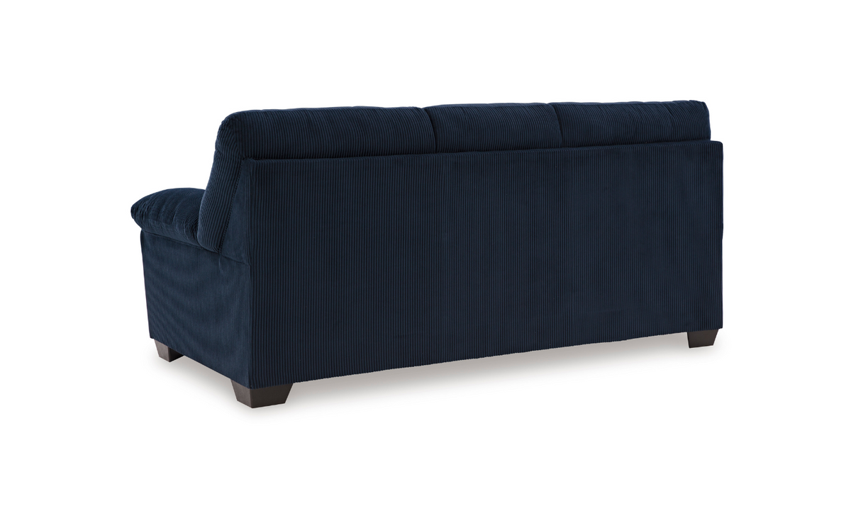3-Seater Fabric Sofa with Pillow Arms and Modern Heritage Design